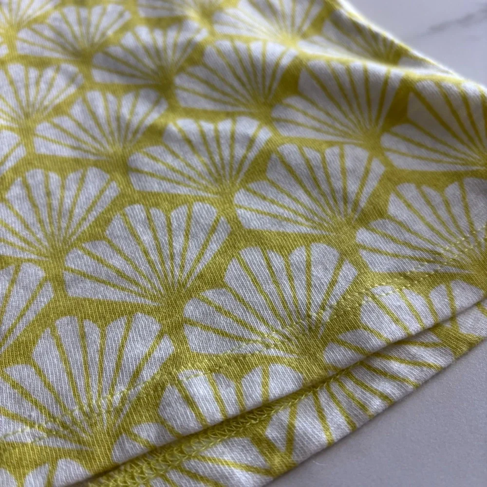 Boden Shell Print Sleeveless Top cotton size S green - Picture 9 of 9